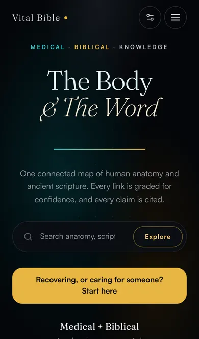 Vital Bible on a phone